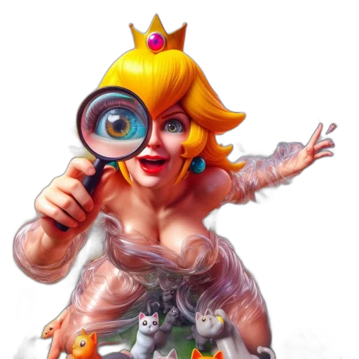 crown, staff, dress, weapon transparent PNG cut-out