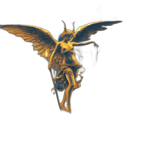 dragon, staff, animal, creature transparent PNG cut-out