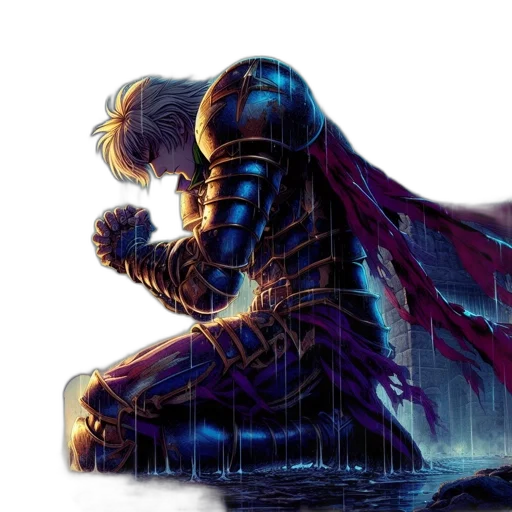 concept art, comic book art, cyberpunk, pixel art transparent PNG cut-out