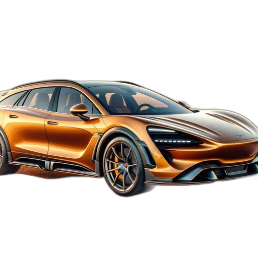 car, concept art, 3d render, photorealistic transparent PNG cut-out