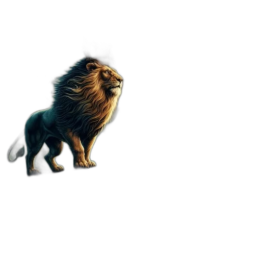 animal, creature, hair, crown transparent PNG cut-out