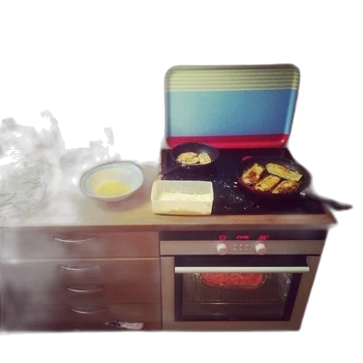 food, furniture, 3d render, concept art transparent PNG cut-out