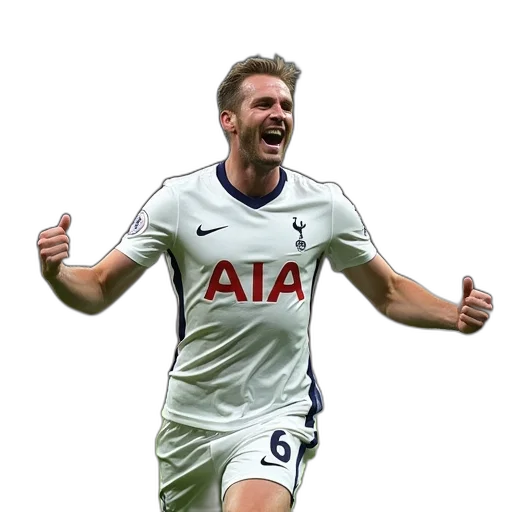 tottenham, forward, harry, kane transparent PNG cut-out