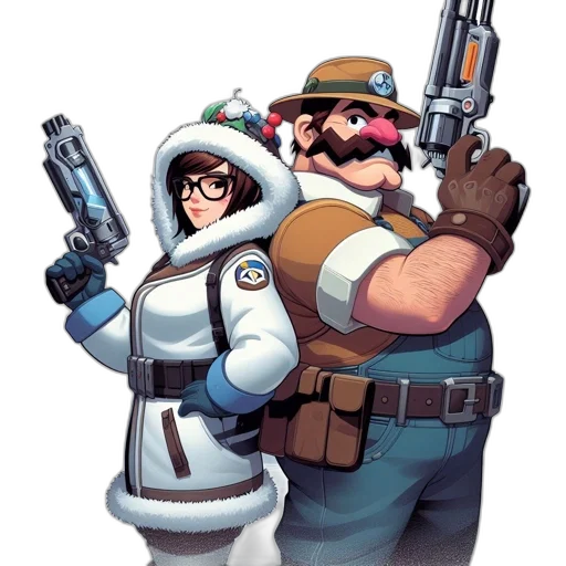 weapon, staff, robot, concept art transparent PNG cut-out