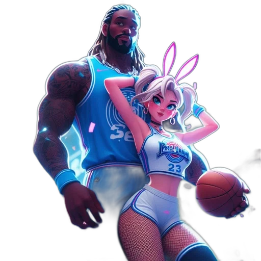 concept art, vaporwave, anime, pixel art transparent PNG cut-out