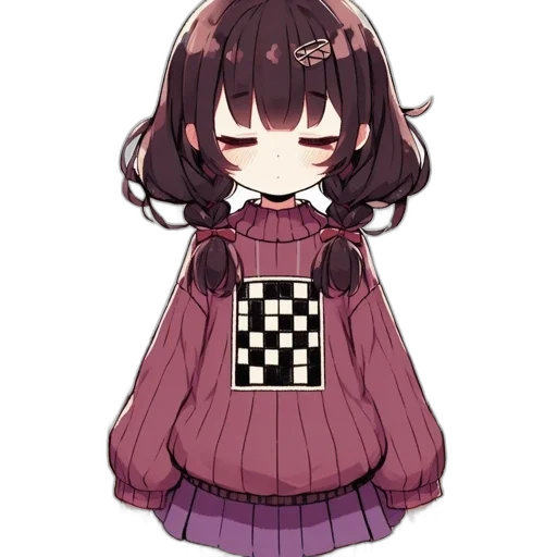 dress, hat, staff, hair transparent PNG cut-out