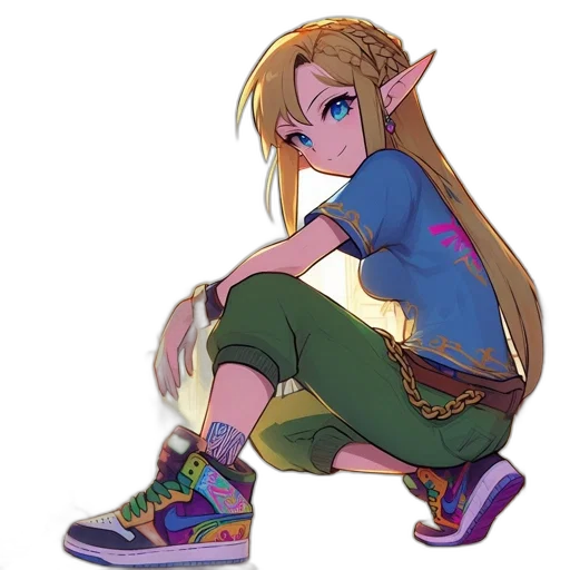 dragon, shoes, dress, weapon transparent PNG cut-out