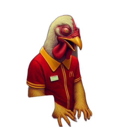 creature, staff, animal, mask transparent PNG cut-out