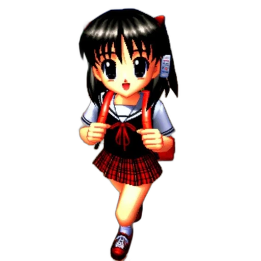 dress, staff, weapon, pixel art transparent PNG cut-out