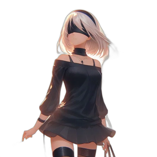 dress, staff, jacket, mask transparent PNG cut-out