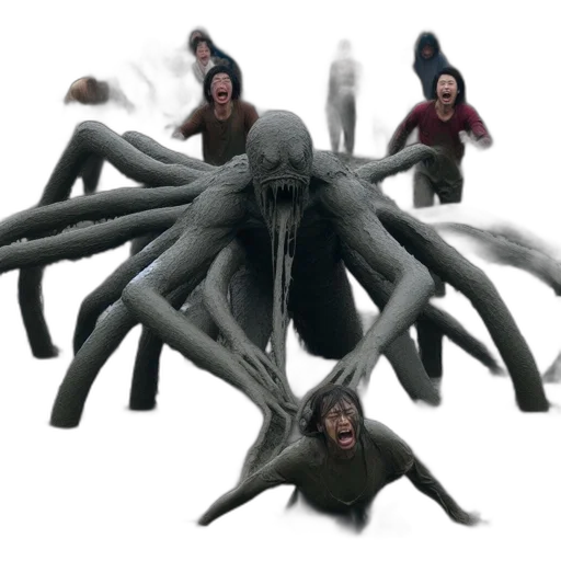 creature, hair, animal, mask transparent PNG cut-out