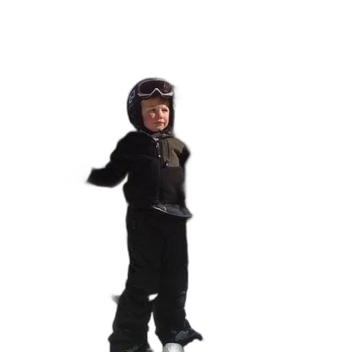jacket, robot, staff, creature transparent PNG cut-out