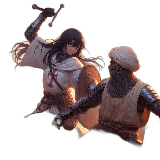 sword, weapon, staff, mask transparent PNG cut-out