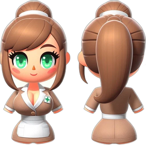 staff, 3d render, concept art, cartoon transparent PNG cut-out