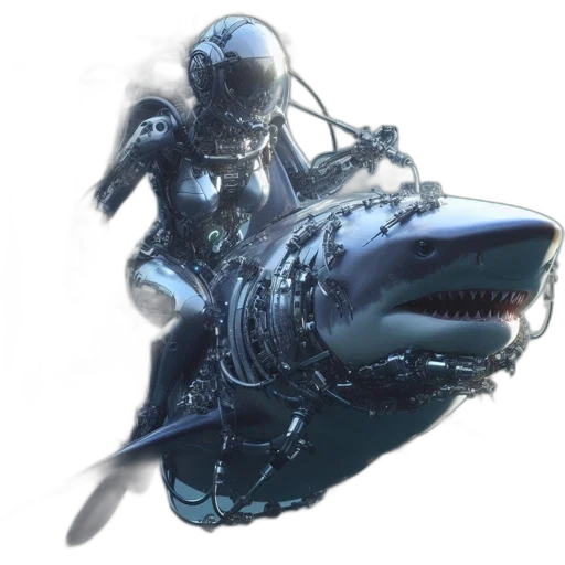 weapon, robot, dragon, creature transparent PNG cut-out