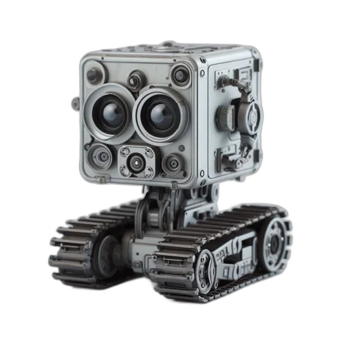 robot, weapon, animal, 3d render transparent PNG cut-out