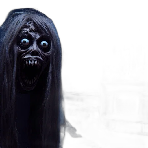 mask, creature, hair, face transparent PNG cut-out