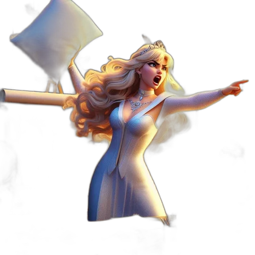staff, concept art, 3d render, fantasy art transparent PNG cut-out