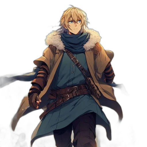 sword, staff, jacket, weapon transparent PNG cut-out