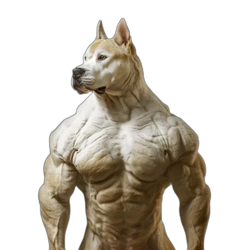 animal, creature, robot, photorealistic transparent PNG cut-out