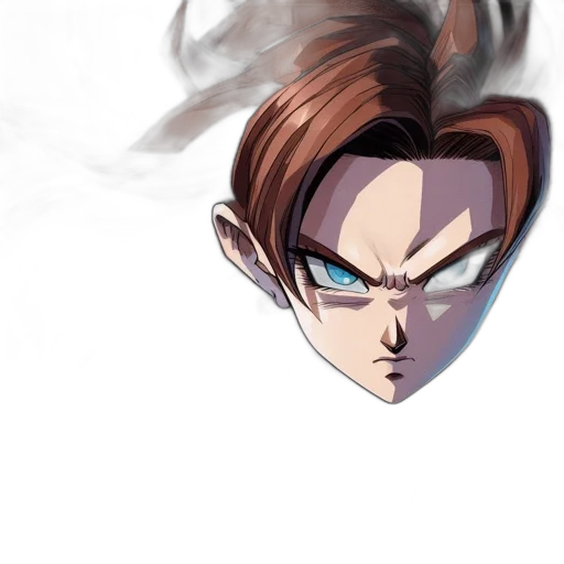hair, face, mask, staff transparent PNG cut-out