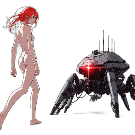 robot, creature, weapon, animal transparent PNG cut-out