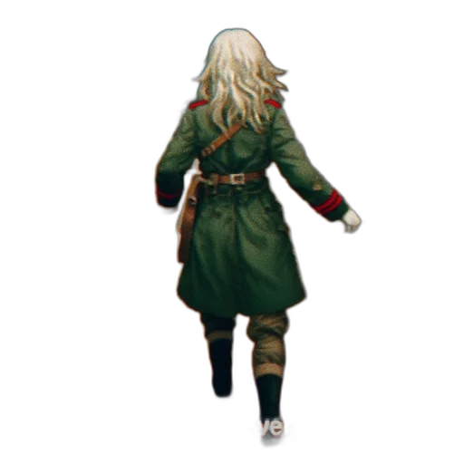 jacket, staff, weapon, sword transparent PNG cut-out