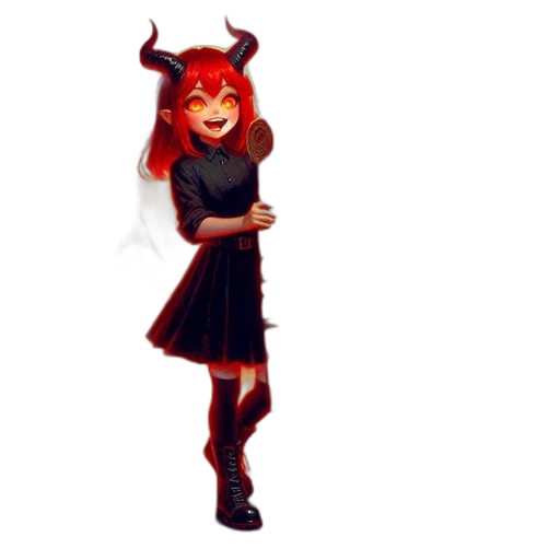 dress, staff, creature, dragon transparent PNG cut-out