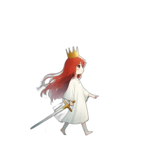 sword, crown, staff, weapon transparent PNG cut-out