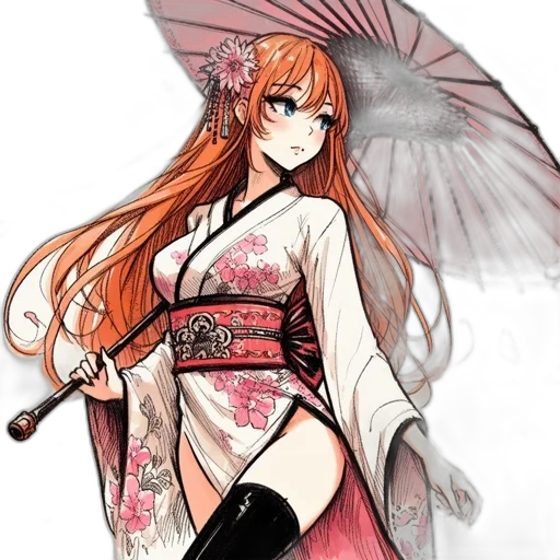 staff, umbrella, dress, weapon transparent PNG cut-out