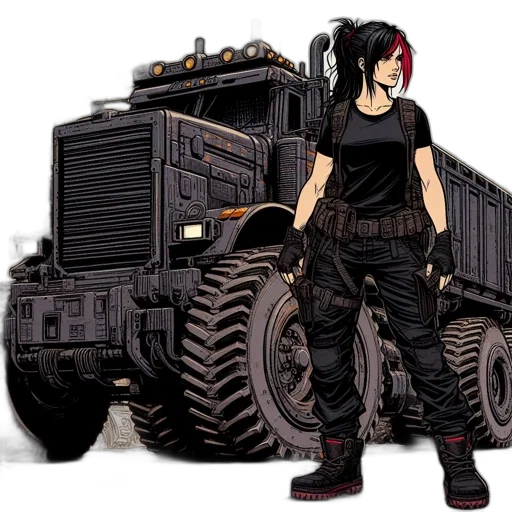 weapon, concept art, comic book art, cyberpunk transparent PNG cut-out
