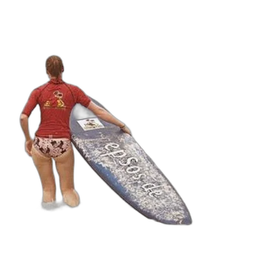 3d render, beach, woman, red transparent PNG cut-out