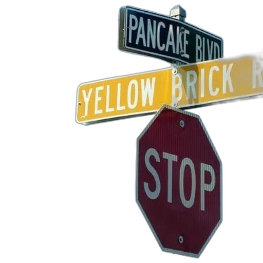 3d render, photorealistic, golden, stop transparent PNG cut-out