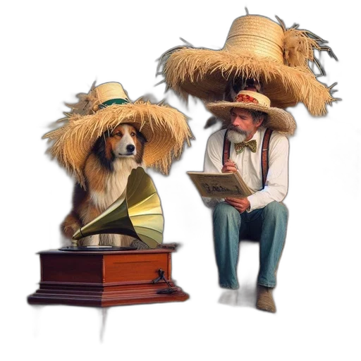 hat, furniture, mask, concept art transparent PNG cut-out