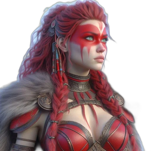 fantasy art, concept art, 3d render, comic book art transparent PNG cut-out