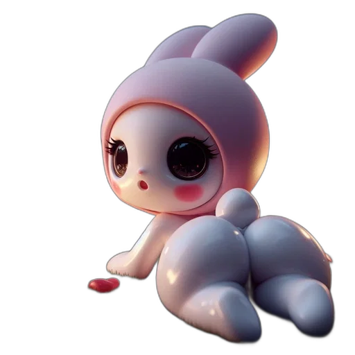 creature, robot, animal, 3d render transparent PNG cut-out