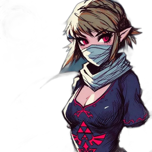 mask, dress, concept art, fantasy art transparent PNG cut-out