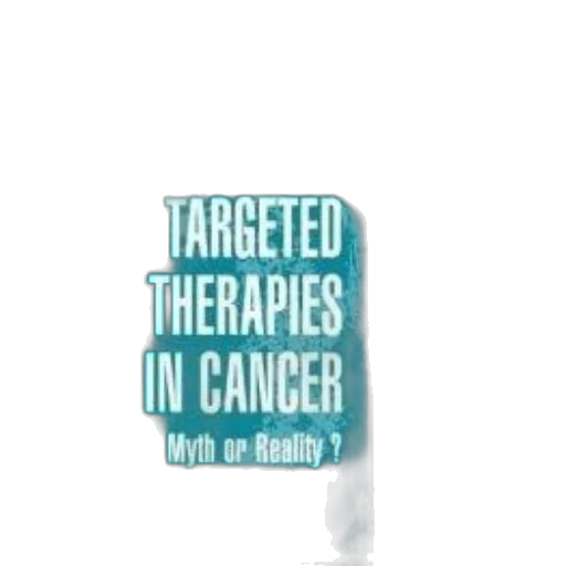 cover, targeted, therapies, cancer transparent PNG cut-out