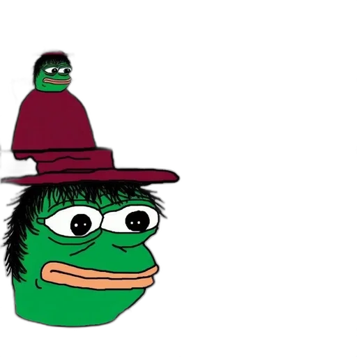 hat, creature, animal, staff transparent PNG cut-out