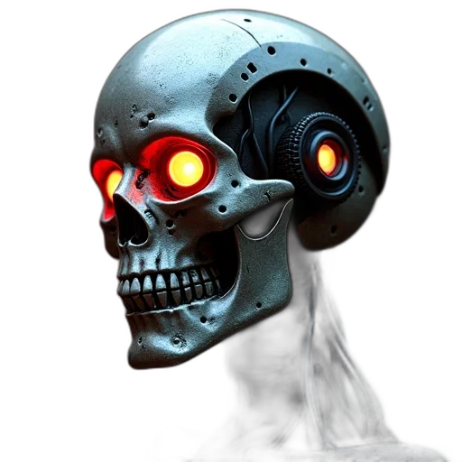 robot, mask, face, concept art transparent PNG cut-out
