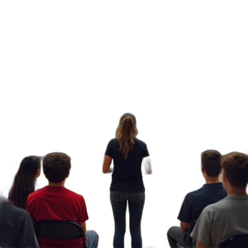 staff, robot, hair, concept art transparent PNG cut-out