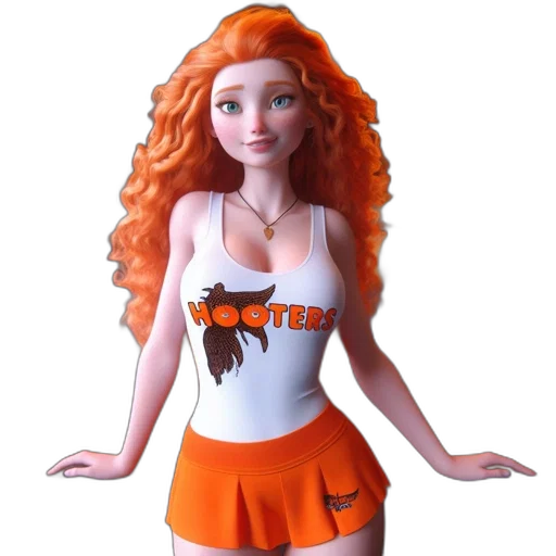 dress, 3d render, concept art, cartoon transparent PNG cut-out