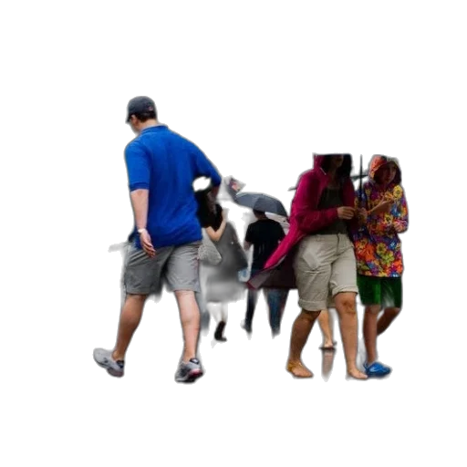 staff, umbrella, animal, hat transparent PNG cut-out