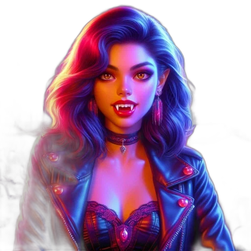 face, jacket, comic book art, fantasy art transparent PNG cut-out