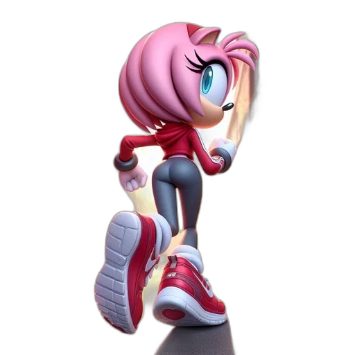 shoes, weapon, robot, 3d render transparent PNG cut-out