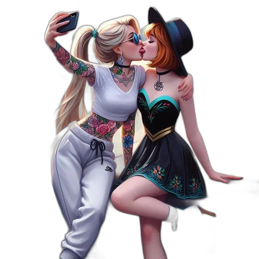 concept art, fantasy art, comic book art, cartoon transparent PNG cut-out