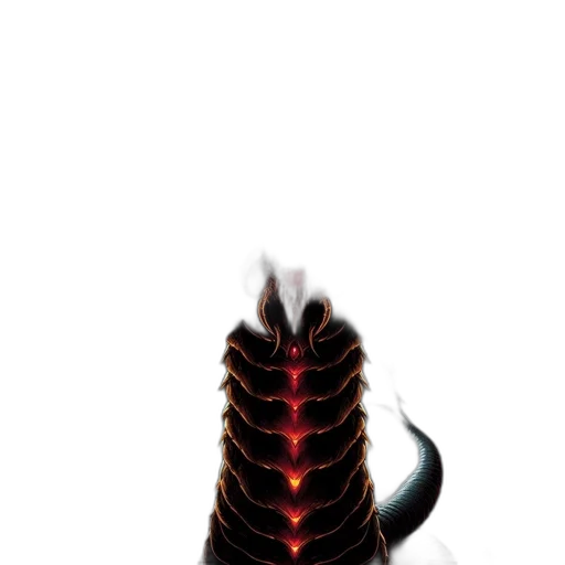 dragon, animal, creature, weapon transparent PNG cut-out