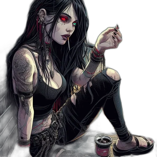 jewelry, fantasy art, comic book art, concept art transparent PNG cut-out