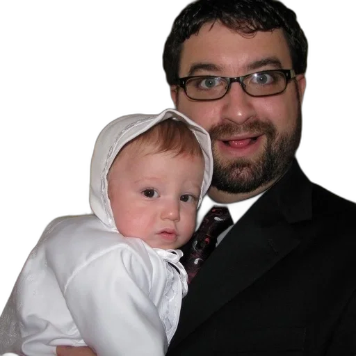 staff, jacket, hat, face transparent PNG cut-out