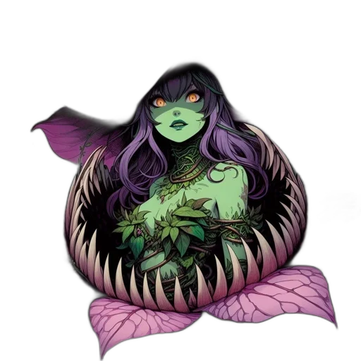 creature, fantasy art, concept art, comic book art transparent PNG cut-out